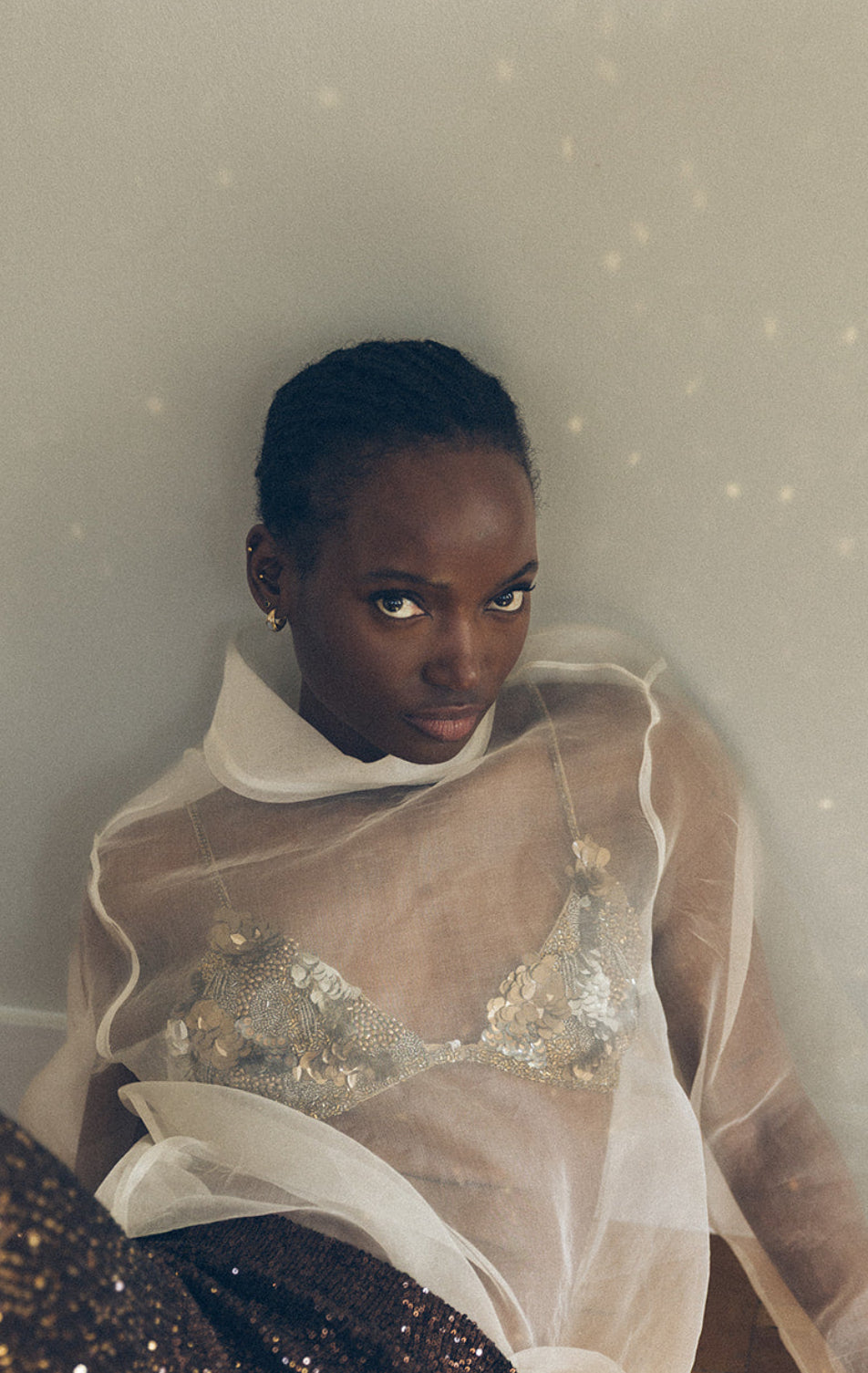 2018 SILK ORGANZA TOP
